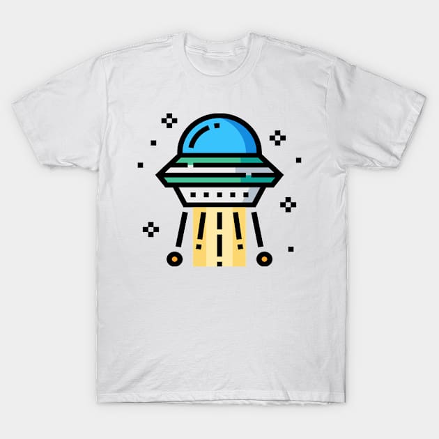 ufo T-Shirt by Pavlushkaaa